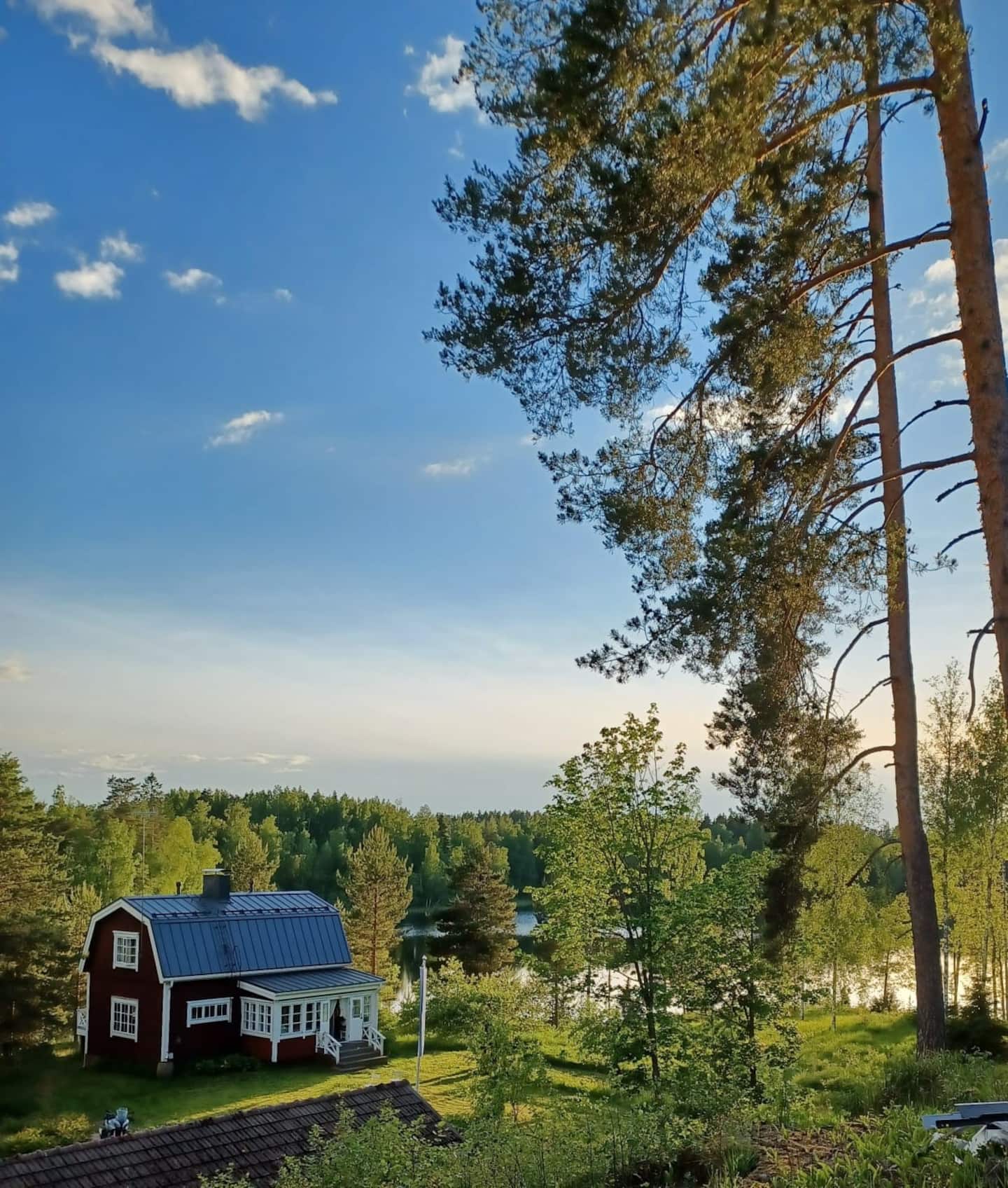 Huvila ja järvi